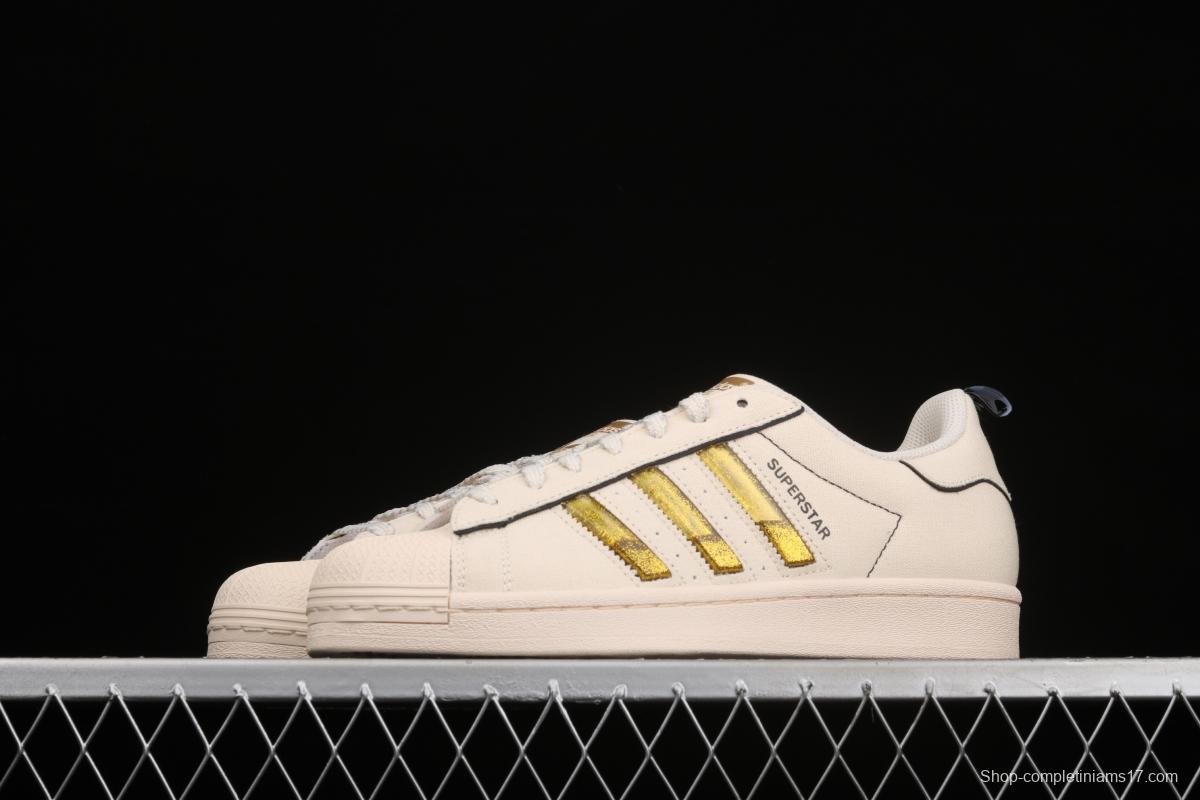 Adidas Superstar GX7916 shell head canvas leisure sports board shoes