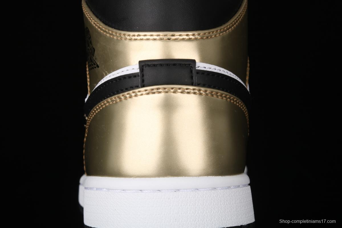 Air Jordan 1 Mid liquid gold DC1419-700