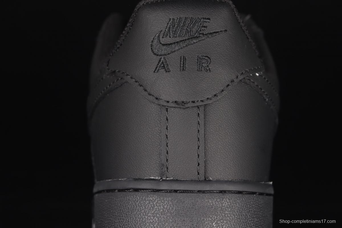 NIKE Air Force 1' 07 Low low-top all-black casual board shoes CW2288-001