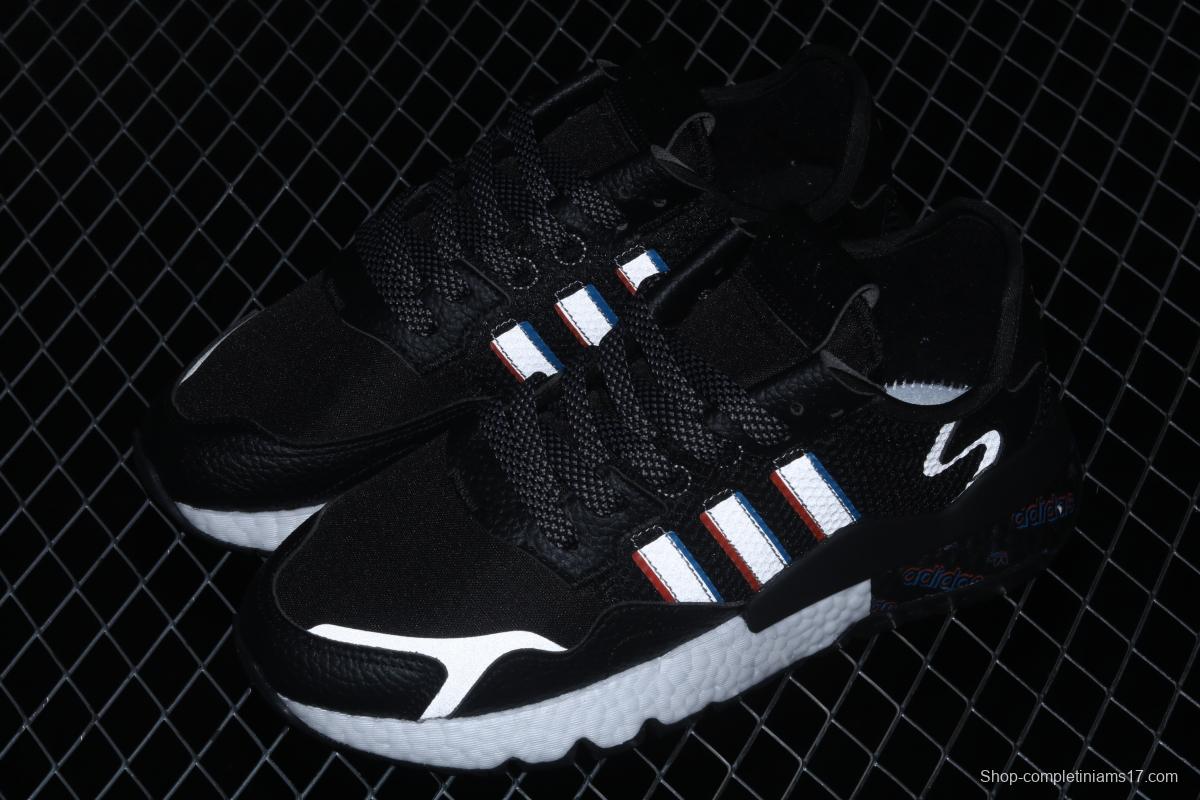 Adidas Nite Jogger 2019 Boost H01718 3M reflective vintage running shoes