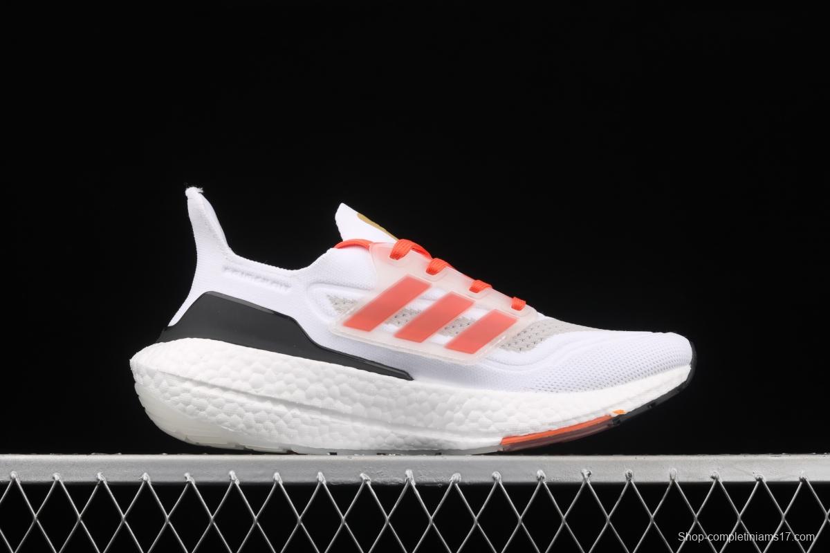 Adidas Ultra Boost 21 Consortium FZ2106 Das new 7.0 thick-soled popcorn running shoes