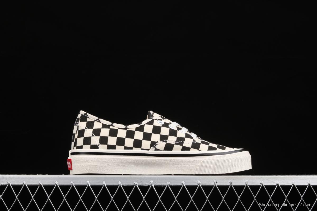 Vans Old Skool Anaheim blue standard four-hole low-side checkerboard vulcanized casual shoes VN0A38ENOAK