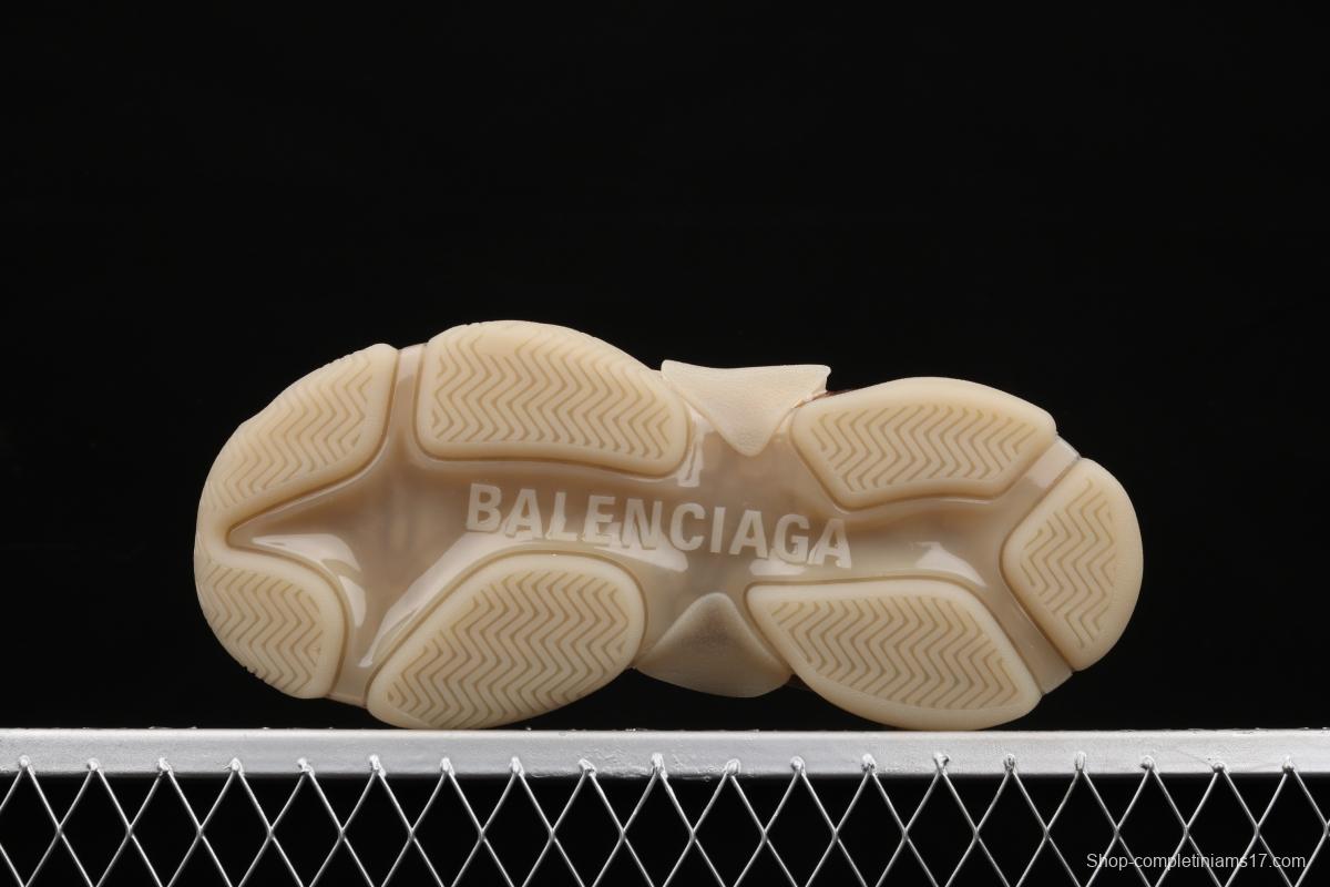 Balenciaga Triple S 3.0 full-combination nitrogen crystal outsole GA19710 for retro casual running shoes