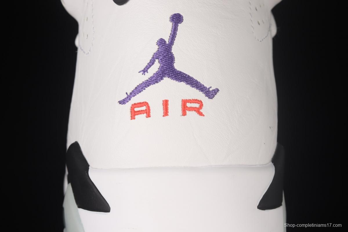 Air Jordan 6 FLINT flint ultraviolet basketball shoes CI3125-100