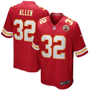 Men's Marcus Allen Red Retired Player Limited Team Jersey