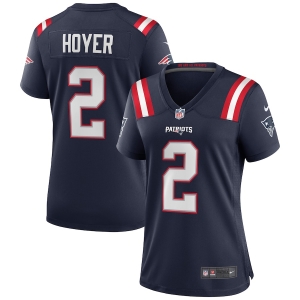 Women's Brian Hoyer Navy Player Limited Team Jersey