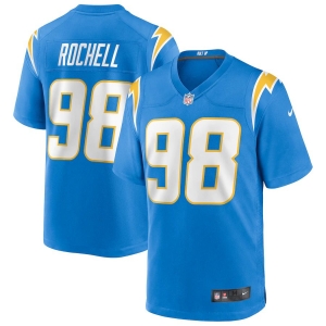 Men's Isaac Rochell Powder Blue Player Limited Team Jersey