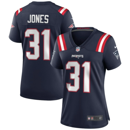 Women's Jonathan Jones Navy Player Limited Team Jersey