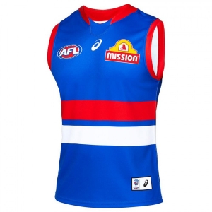 Western Bulldogs 2021 Mens Home Rugby Guernsey