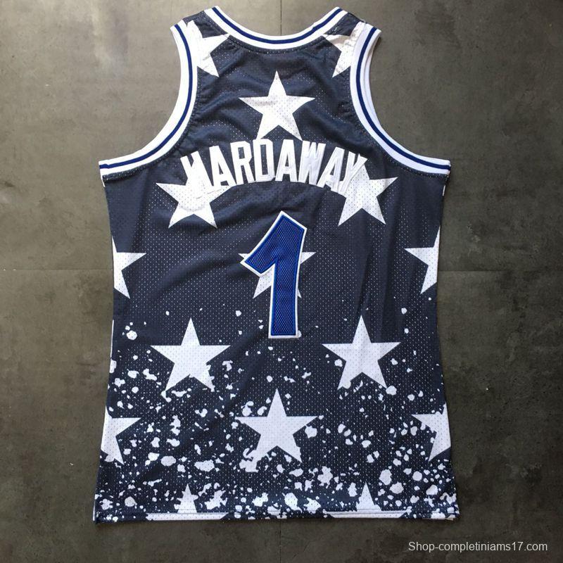 Men's Anfernee Hardaway Blue Retro Classic Team Jersey