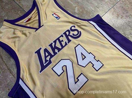 Men's Kobe Bryant Golden Retro Classic Team Jersey