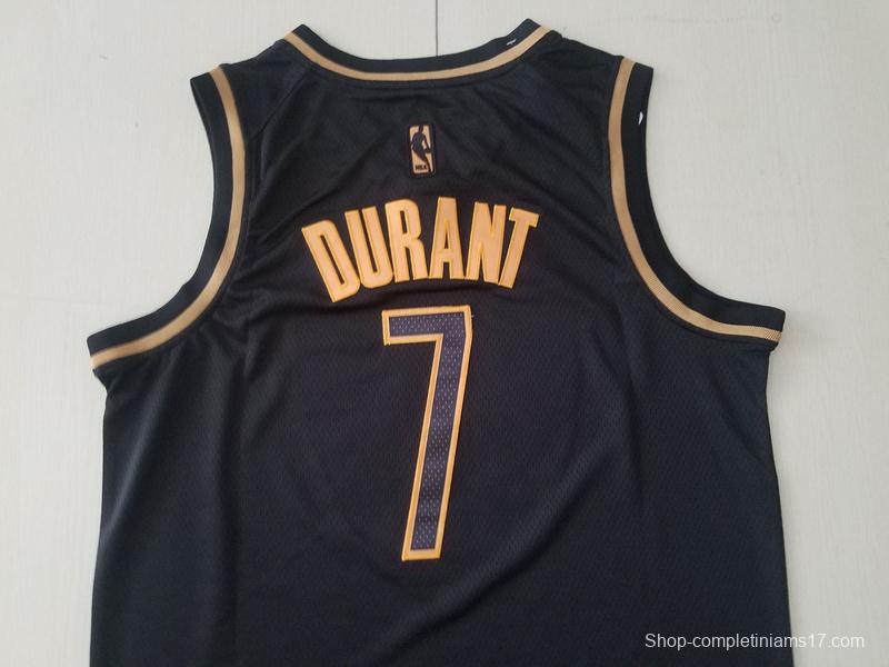 Kevin Durant 7 Black Golden Edition Jersey