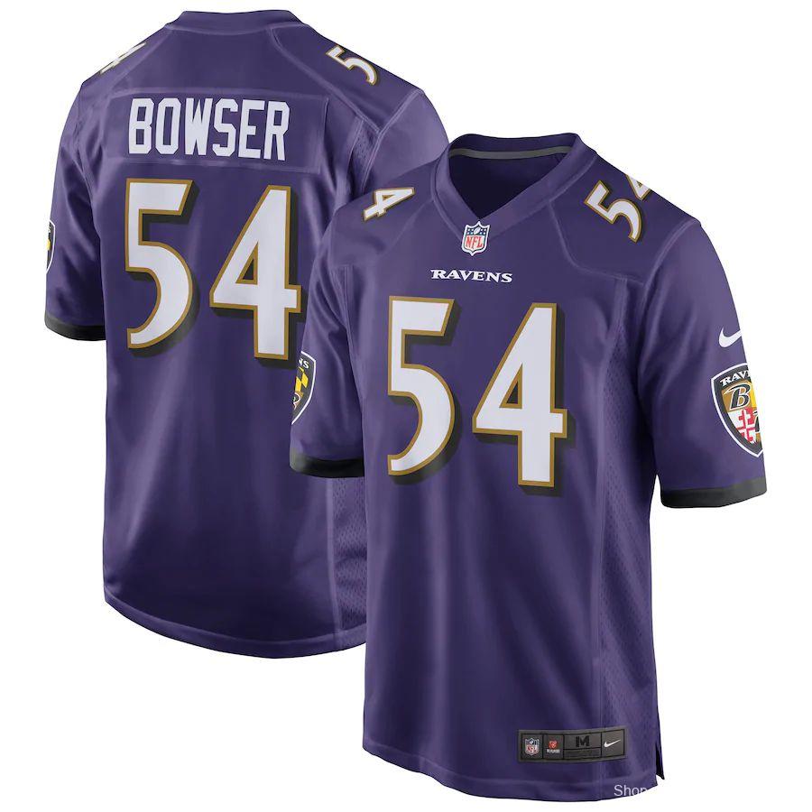 Men's Tyus Bowser Purple Player Limited Team Jersey