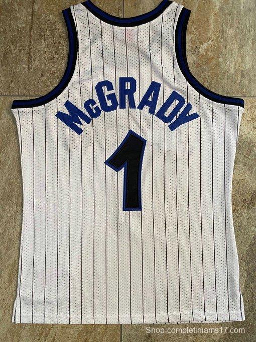 Men's Tracy McGrady White Retro Classic Team Jersey