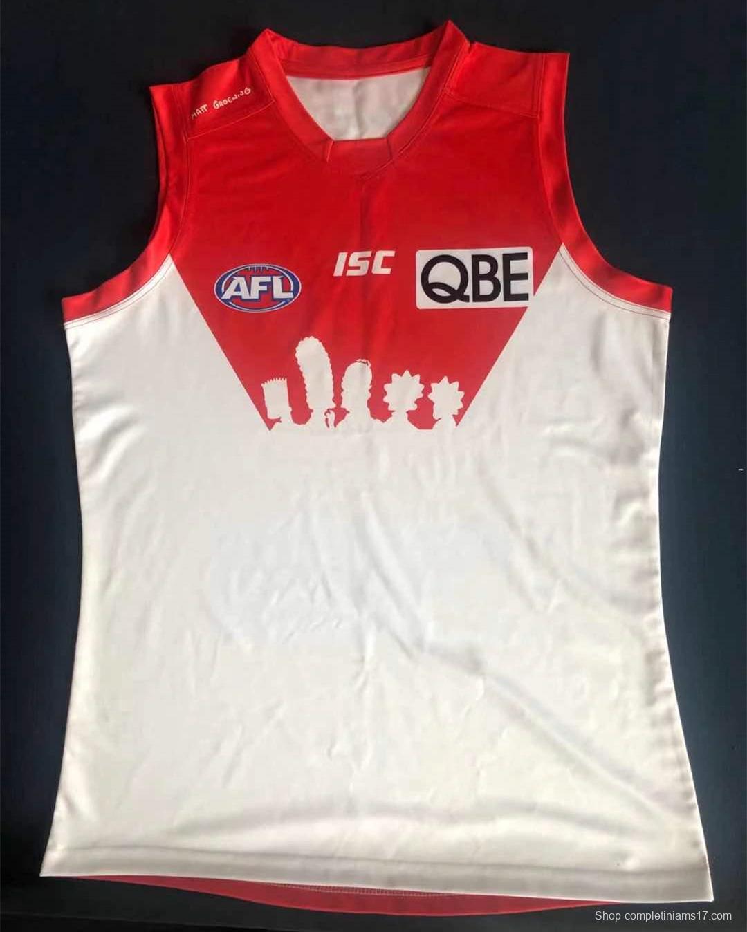 Sydney Swans 2021 Men's Home Football Guernsey