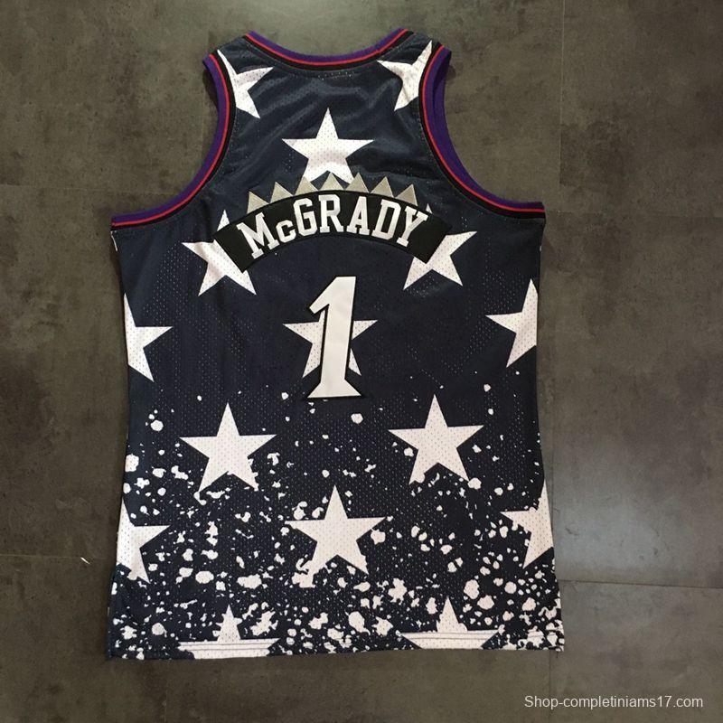 Men's Tracy McGrady Black Retro Classic Team Jersey