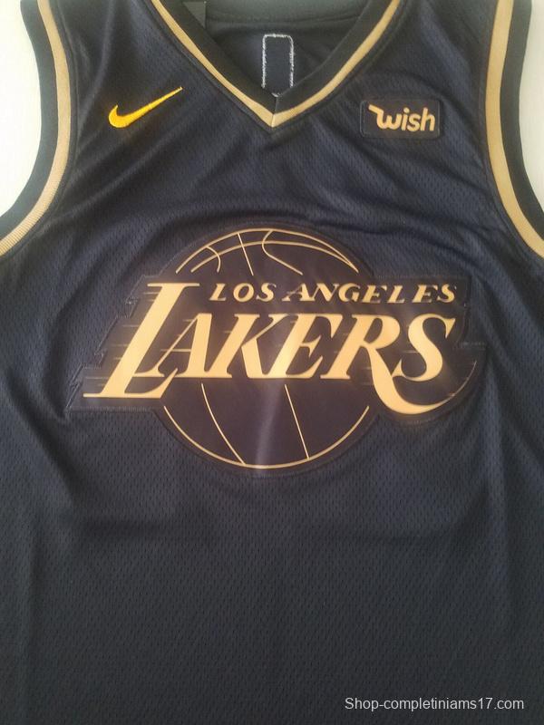 Kobe Bryant 24 Black Golden Edition Jersey