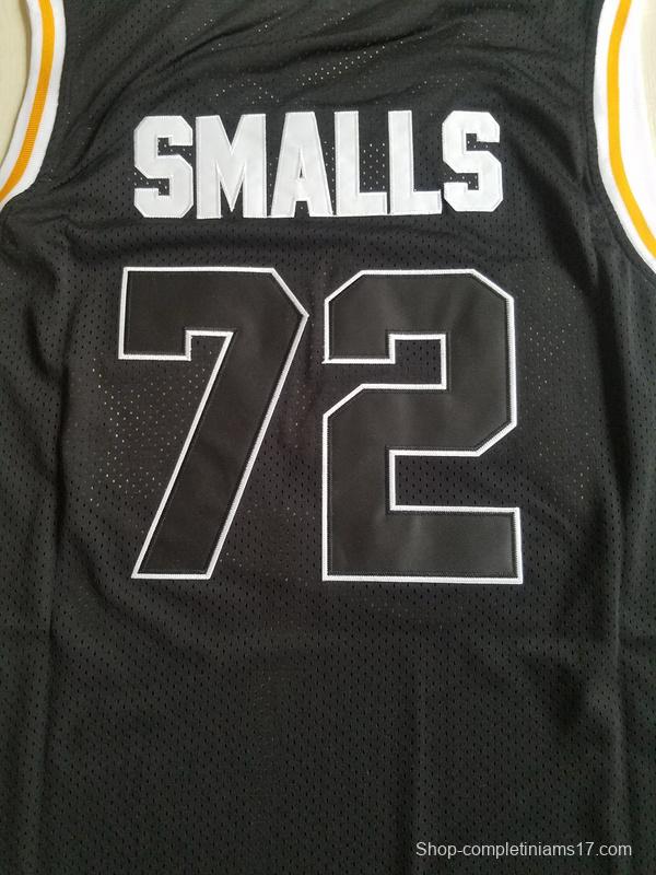 Notorious B.I.G. Biggie Smalls 72 Bad Boy Black Basketball Jersey