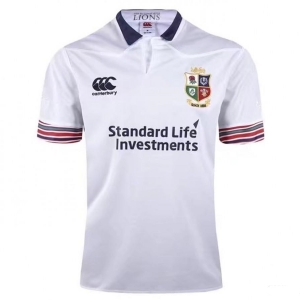 British &amp; Irish Lions Mens Training Pro Jersey White