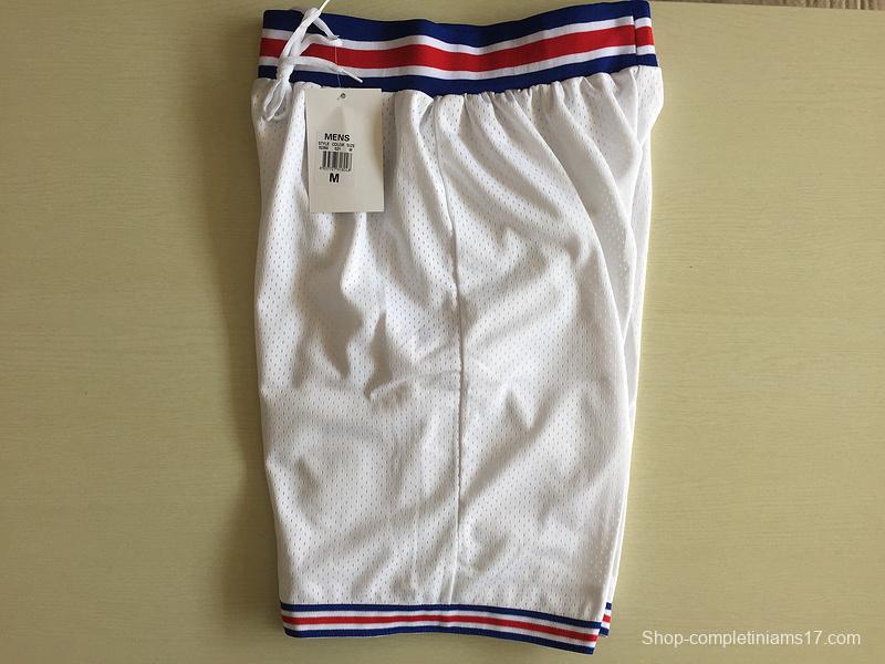 Movie Edition White Basketball Shorts