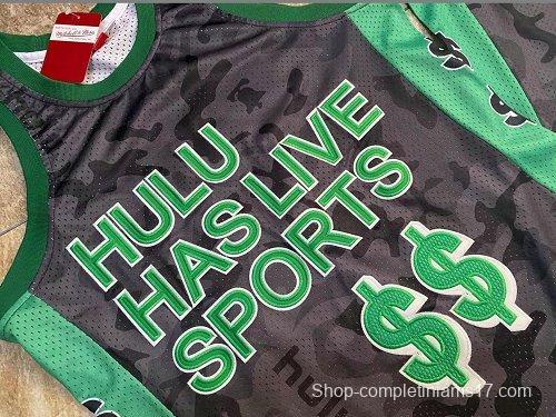 Men's Hulu Mesh Black Retro Classic Team Jersey