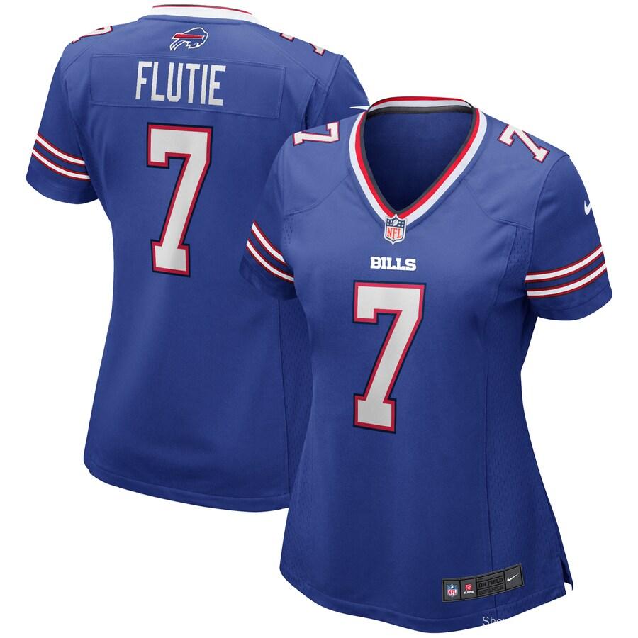Women's Doug Flutie Royal Retired Player Limited Team Jersey