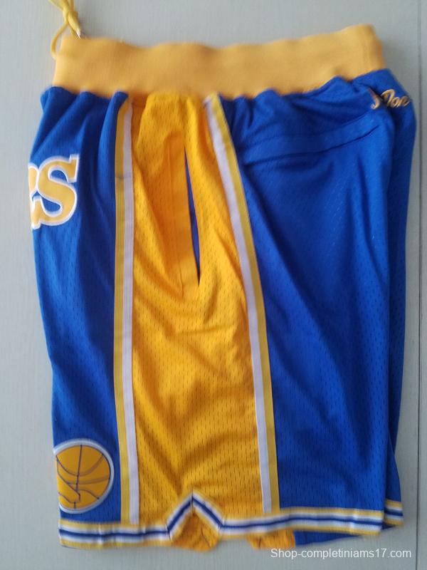 Golden State 1995-96 Throwback Classics Basketball Team Shorts