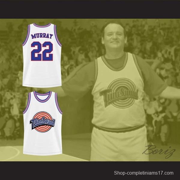 Bill Murray 22 Movie Edition White Basketball Jersey