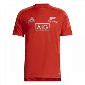 All Blacks 2021 Men's Performance Primeblue Red Jersey