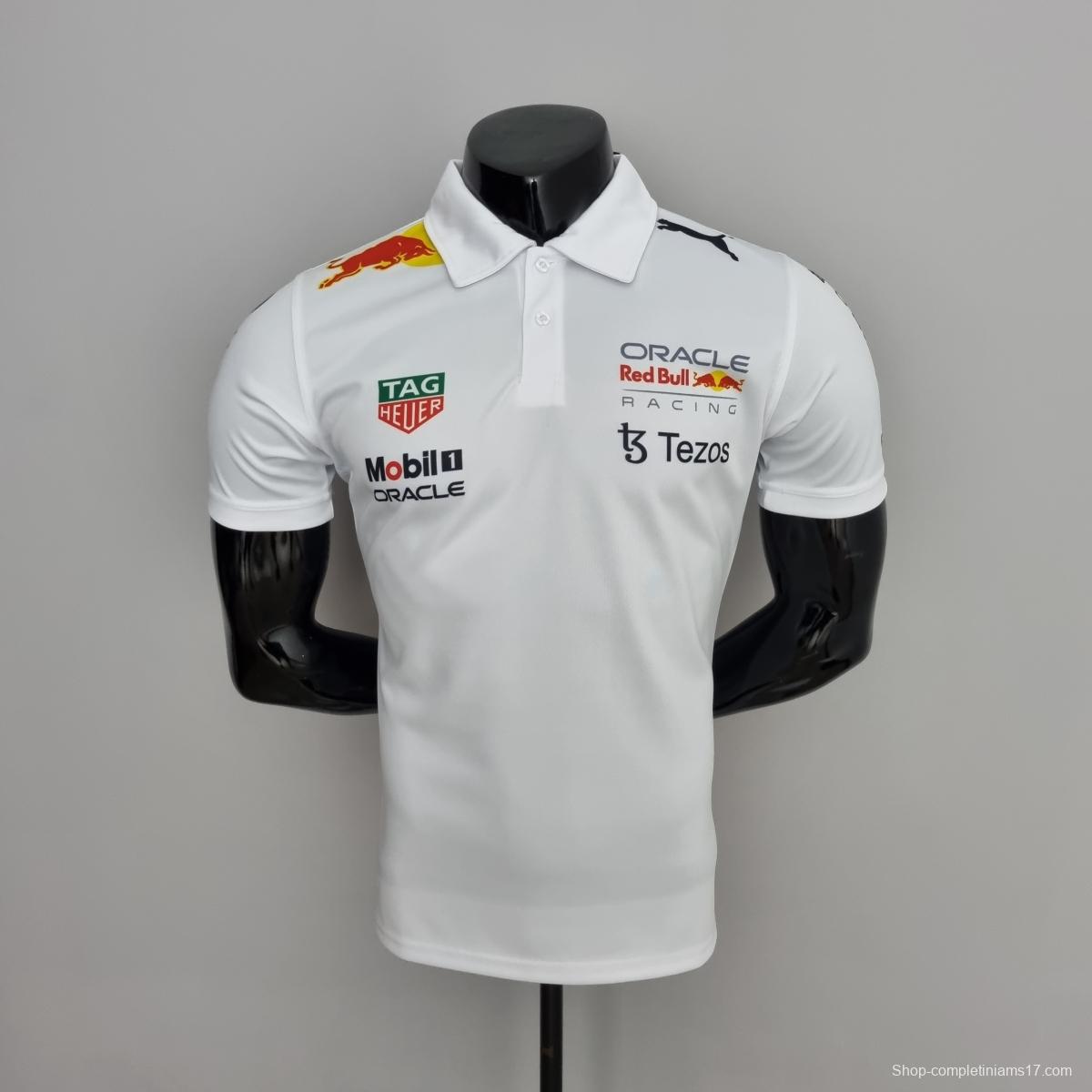 2022 F1 Formula One; Red Bull POLO White