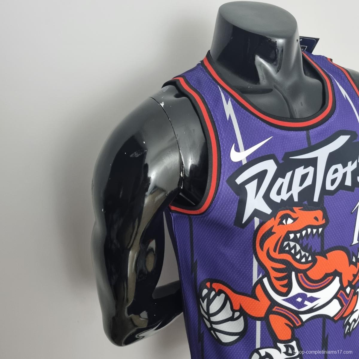 Toronto Raptors CARTER#15 Purple NBA Jersey