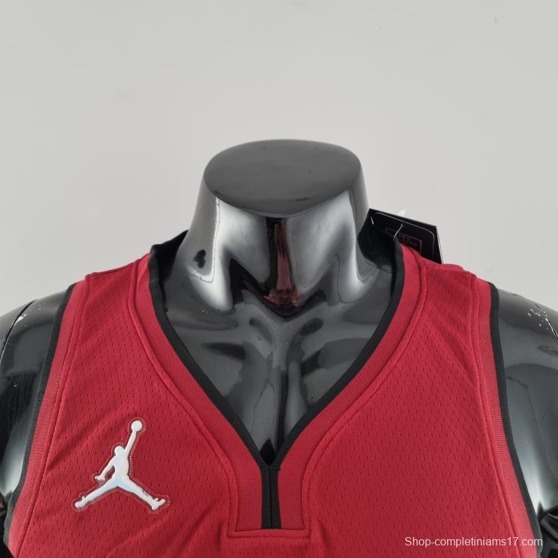 75th Anniversary Miami Heat Jordan BUTLER#22 Burgundy NBA Jersey