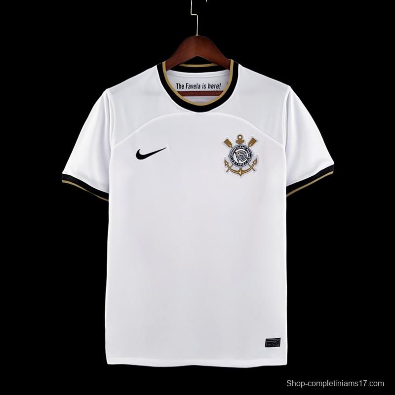 22/23 Corinthians Home  Soccer Jersey