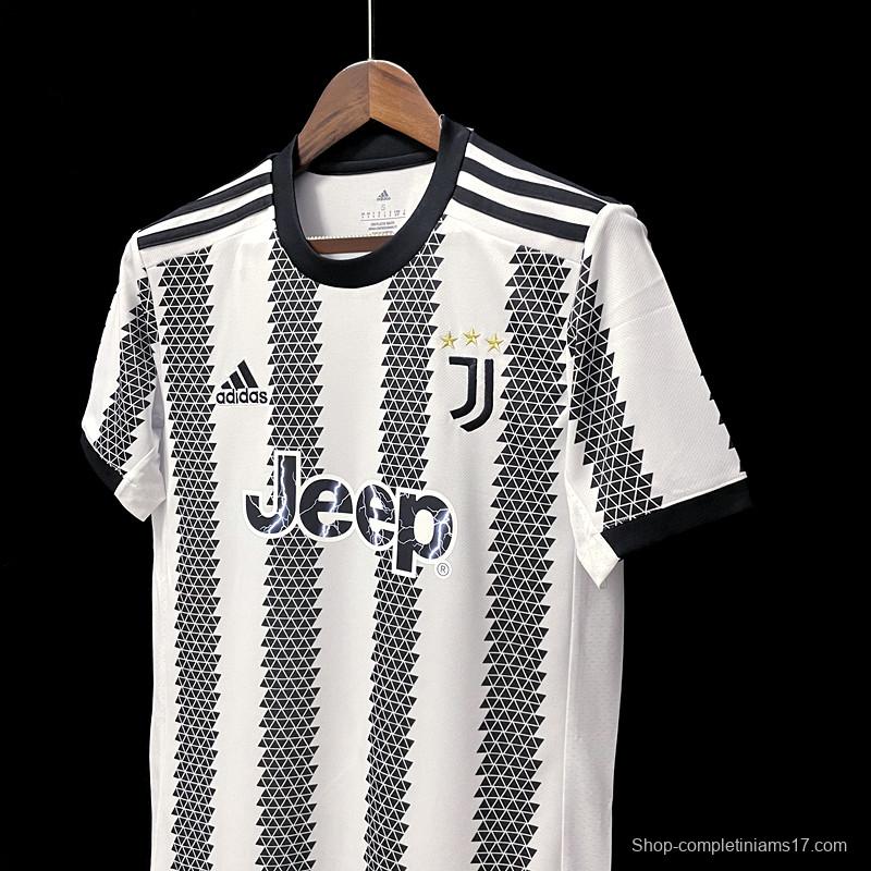 22/23 Juventus Home  Soccer Jersey