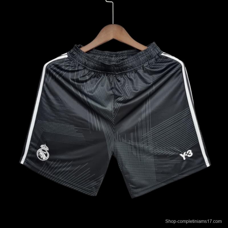 2022 Real Madrid Y3 Edition Shorts Black 