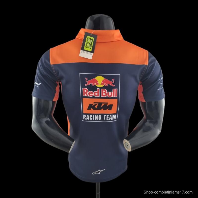 2022 F1 Formula One; KTM Polo Blue Orange 