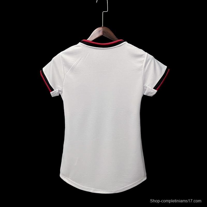 22/23 Flamengo Away Woman  Soccer Jersey