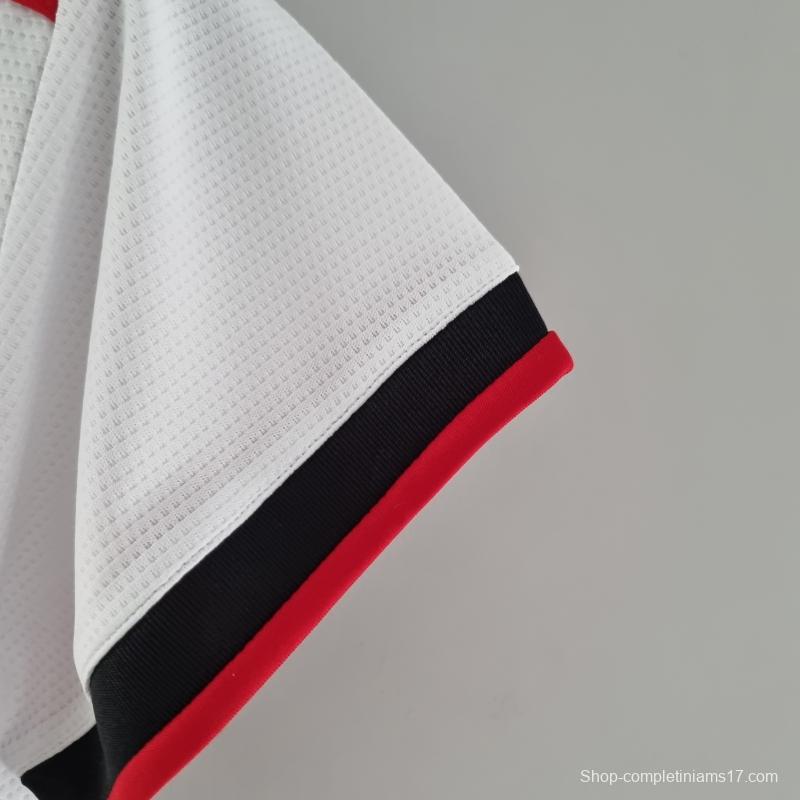 22/23 Women Flamengo Away  Soccer Jersey