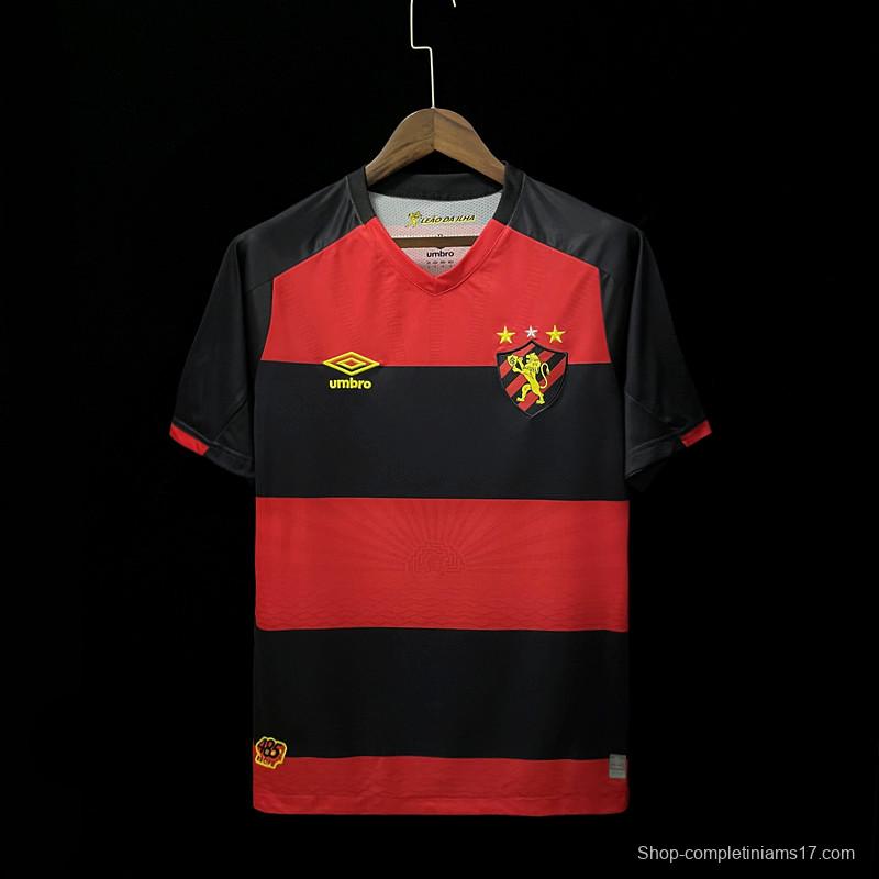 22/23 Sport Recife Home Soccer Jersey