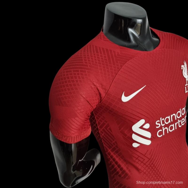 Player Version 22/23 Liverpool Home Soccer Jersey