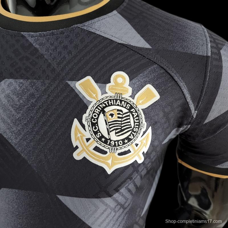 Player Version 2022 Corinthians Away Soccer Jersey