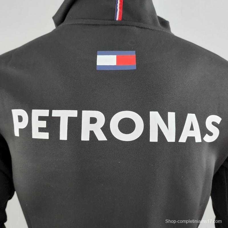 2022 F1 Mercedes AMG Petronas Black Jacket #0001