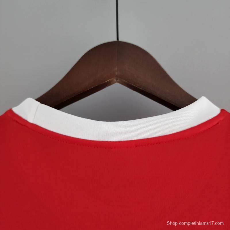 Retro 73/74 Benfica Home Soccer Jersey