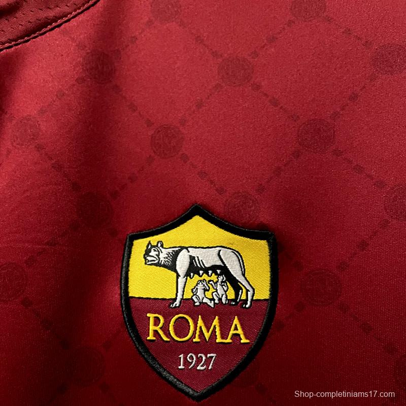 22/23 Roma Home Soccer Jersey