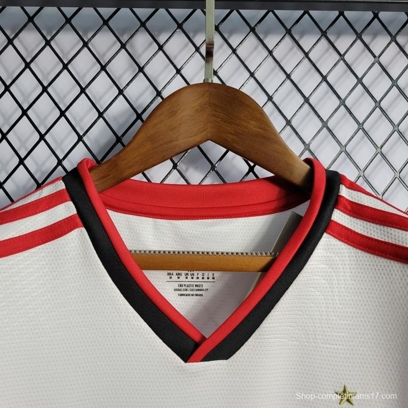 22/23 Woman Flamengo Away Soccer Jersey