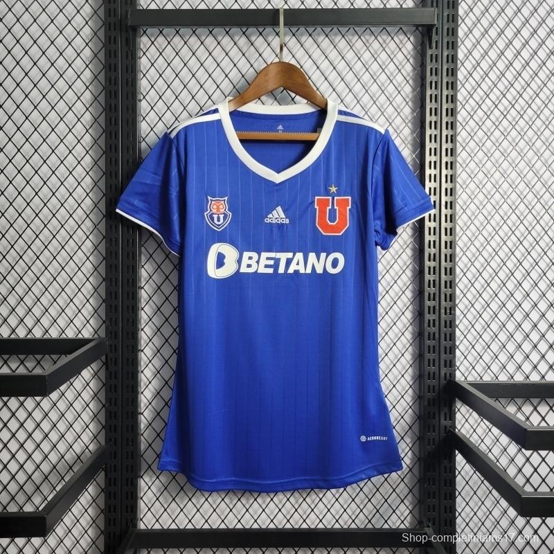 2022 Universidad De Chile Home Soccer Jersey