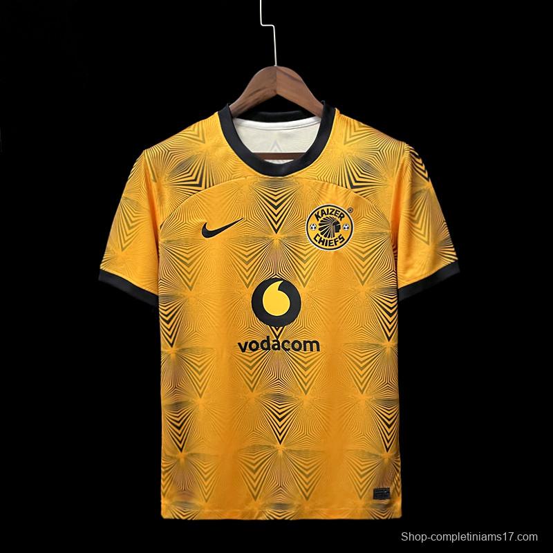 22/23 Kaizer Chiefs Home Soccer Jersey