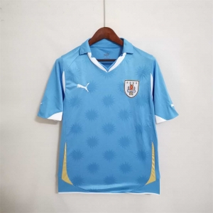 Retro 2010 Uruguay Home Soccer Jersey