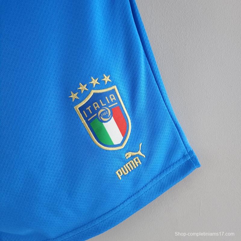 2022 Italy Shorts Blue