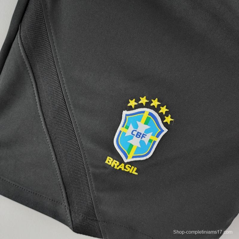 2022 Brazil Training Shorts Black